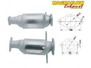 MAGNAFLOW 82569D katalizatoriaus keitiklis 
 Išmetimo sistema -> Katalizatoriaus keitiklis
1046138