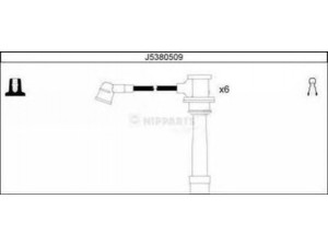 NIPPARTS J5380509 uždegimo laido komplektas 
 Kibirkšties / kaitinamasis uždegimas -> Uždegimo laidai/jungtys
27501-37A00, 27501-37B00