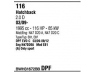 FONOS BWH31672BB išmetimo sistema 
 Išmetimo sistema -> Išmetimo sistema, visa