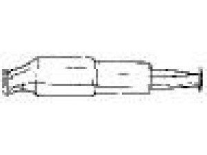 AKS DASIS SG18313 katalizatoriaus keitiklis