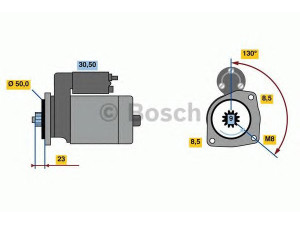 BOSCH 0 986 023 490 starteris 
 Elektros įranga -> Starterio sistema -> Starteris
047 911 023 C, 047 911 023 G, 047 911 023 C