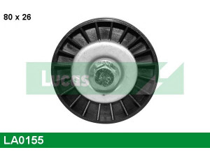 LUCAS ENGINE DRIVE LA0155 kreipiantysis skriemulys, V formos rumbuotas diržas 
 Diržinė pavara -> V formos rumbuotas diržas/komplektas -> Laisvasis/kreipiamasis skriemulys
46547564