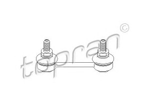TOPRAN 501 002 šarnyro stabilizatorius 
 Ašies montavimas/vairavimo mechanizmas/ratai -> Stabilizatorius/fiksatoriai -> Savaime išsilyginanti atrama
3 412 794, 3 413 197, 3 414 297
