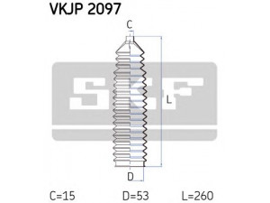 SKF VKJP 2097 gofruotoji membrana, vairavimas 
 Vairavimas -> Gofruotoji membrana/sandarinimai
400622, 401815, 400622, 400622