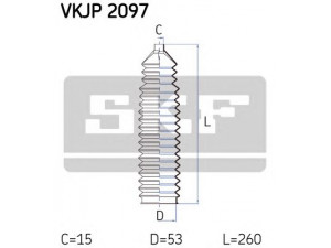 SKF VKJP 2097 gofruotoji membrana, vairavimas 
 Vairavimas -> Gofruotoji membrana/sandarinimai
400622, 401815, 400622, 400622