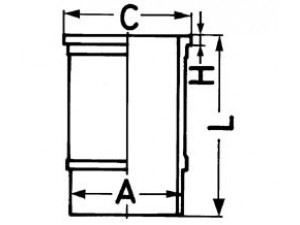 KOLBENSCHMIDT 88524110 cilindro įvorė 
 Variklis -> Cilindrai/stūmokliai
110 009, 0109 75