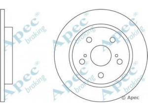 APEC braking DSK2545 stabdžių diskas 
 Stabdžių sistema -> Diskinis stabdys -> Stabdžių diskas
4243102170, 4243112280
