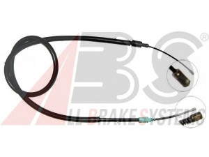 A.B.S. K13317 trosas, stovėjimo stabdys 
 Stabdžių sistema -> Valdymo svirtys/trosai
4745.J8