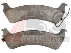 A.B.S. 38713 stabdžių trinkelių rinkinys, diskinis stabdys