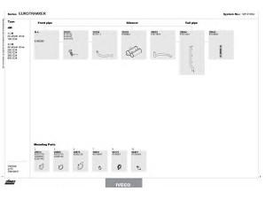 DINEX 128101004 išmetimo sistema 
 Išmetimo sistema -> Išmetimo sistema, visa