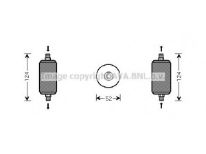 AVA QUALITY COOLING DFD027 džiovintuvas, oro kondicionierius 
 Oro kondicionavimas -> Džiovintuvas
1290592