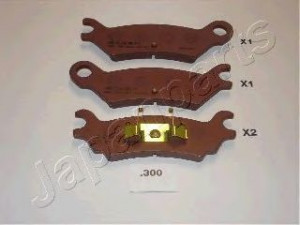 JAPANPARTS PP-300AF stabdžių trinkelių rinkinys, diskinis stabdys 
 Techninės priežiūros dalys -> Papildomas remontas
GG16-49-280, GGY6-26-48Z9A, H010-48-280 9A