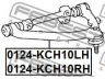 FEBEST 0124-KCH10LH vikšro valdymo svirtis 
 Ašies montavimas/vairavimo mechanizmas/ratai -> Valdymo svirtis/pasukamosios svirties sujungimas -> Vairo trauklės (valdymo svirtis, išilginis balansyras, diago
48067-29105