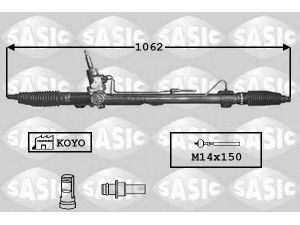 SASIC 7170001 vairo pavara 
 Vairavimas -> Vairo pavara/siurblys
4000LJ