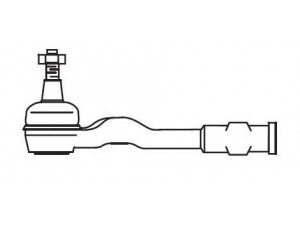 FRAP 4602 skersinės vairo trauklės galas 
 Vairavimas -> Vairo mechanizmo sujungimai
4H0423812