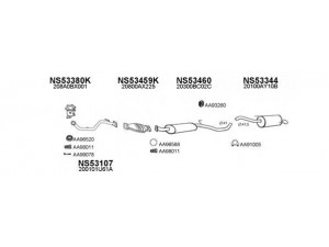 VENEPORTE 530162 išmetimo sistema 
 Išmetimo sistema -> Išmetimo sistema, visa