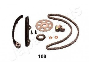 JAPANPARTS KDK-108 pavaros grandinės komplektas 
 Variklis -> Variklio uždegimo laiko reguliavimo kontrolė -> Sinchronizavimo grandinė/įtempiklis/kreiptuvas -> Pavaros grandinės komplektas
13021-40F01, 13024-40F00, 13028-40F01
