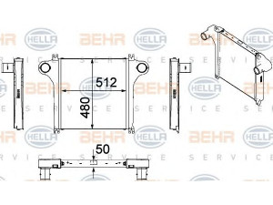 HELLA 8ML 376 756-071 tarpinis suslėgto oro aušintuvas, kompresorius 
 Variklis -> Oro tiekimas -> Įkrovos agregatas (turbo/superįkrova) -> Tarpinis suslėgto oro aušintuvas
14461-LA400