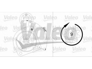 VALEO 436017 starteris 
 Elektros įranga -> Starterio sistema -> Starteris
068911023, 068911023C, 068911023CX
