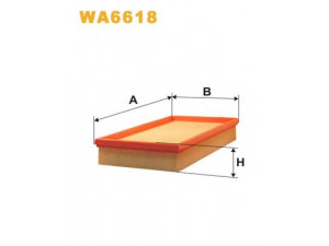 WIX FILTERS WA6618 oro filtras 
 Techninės priežiūros dalys -> Techninės priežiūros intervalai
6544497, 6545497, PC632
