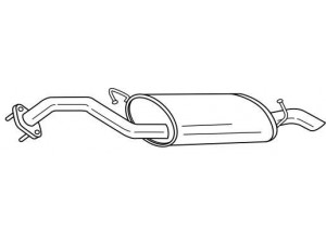 AKS DASIS SG74606 galinis duslintuvas