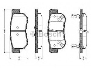 BOSCH 0 986 TB2 369 stabdžių trinkelių rinkinys, diskinis stabdys 
 Techninės priežiūros dalys -> Papildomas remontas
5830226A30, 583022EA00, 583022EA30