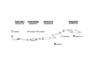 VENEPORTE 530178 išmetimo sistema 
 Išmetimo sistema -> Išmetimo sistema, visa