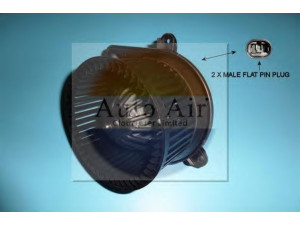 AUTO AIR GLOUCESTER 21-0054 vidaus pūtiklis 
 Šildymas / vėdinimas -> Orpūtė/dalys
2761400QAC, 7701050310, 4409448