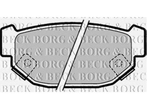 BORG & BECK BBP1322 stabdžių trinkelių rinkinys, diskinis stabdys 
 Techninės priežiūros dalys -> Papildomas remontas
25191GA530, 25191GA531, 25191GA532