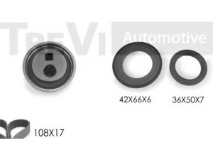 TREVI AUTOMOTIVE KD1006S paskirstymo diržo komplektas 
 Techninės priežiūros dalys -> Papildomas remontas