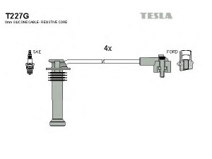 TESLA T227G uždegimo laido komplektas 
 Kibirkšties / kaitinamasis uždegimas -> Uždegimo laidai/jungtys
1012436, 1063615