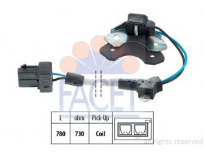 FACET 8.4963/1 jutiklis, uždegimo impulsas 
 Elektros įranga -> Jutikliai
9936331
