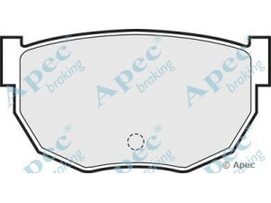 APEC braking PAD414 stabdžių trinkelių rinkinys, diskinis stabdys 
 Techninės priežiūros dalys -> Papildomas remontas
4406004S27, 44060P9690, DD06004S25