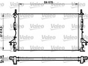 VALEO 732828 radiatorius, variklio aušinimas 
 Aušinimo sistema -> Radiatorius/alyvos aušintuvas -> Radiatorius/dalys
8200008765, 8200302463