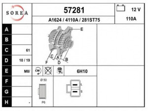 EAI 57281 kintamosios srovės generatorius
OK55918300