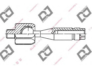 DJ PARTS DR1085 vidinė skersinė vairo trauklė 
 Vairavimas -> Vairo mechanizmo sujungimai
4D0422821A