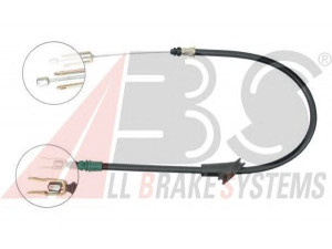 A.B.S. K19651 trosas, stovėjimo stabdys 
 Stabdžių sistema -> Valdymo svirtys/trosai
4400241, 7700 307 717, 7700 748 444
