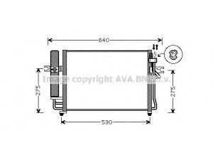 AVA QUALITY COOLING HY5090 kondensatorius, oro kondicionierius
