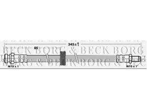 BORG & BECK BBH6988 stabdžių žarnelė 
 Stabdžių sistema -> Stabdžių žarnelės
1473214, 2T142282CA, 4510813, 7T162282CA