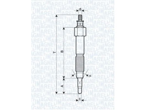 MAGNETI MARELLI 062900093304 kaitinimo žvakė 
 Kibirkšties / kaitinamasis uždegimas -> Kaitinimo kaištis
1N02-18-601, 11065-57J00, 11065-5C900