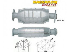 MAGNAFLOW 82524 katalizatoriaus keitiklis 
 Išmetimo sistema -> Katalizatoriaus keitiklis
1046135, 6732512
