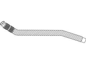 DINEX 56260 išleidimo kolektorius 
 Išmetimo sistema -> Išmetimo vamzdžiai
932.490.0619