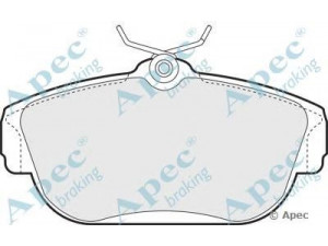 APEC braking PAD755 stabdžių trinkelių rinkinys, diskinis stabdys 
 Techninės priežiūros dalys -> Papildomas remontas
271979