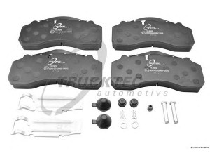 TRUCKTEC AUTOMOTIVE 01.35.252 stabdžių trinkelių rinkinys, diskinis stabdys
002 420 4920 cpl.1, 002 420 7720 cpl.1