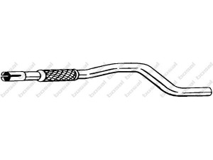BOSAL 740-003 išleidimo kolektorius 
 Išmetimo sistema -> Išmetimo vamzdžiai
51 744 829, 73 501 572