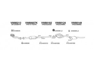 VENEPORTE 800230 išmetimo sistema 
 Išmetimo sistema -> Išmetimo sistema, visa
