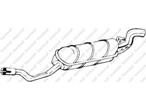 BOSAL 148-845 galinis duslintuvas 
 Išmetimo sistema -> Duslintuvas
4 375 594, 5 888 271