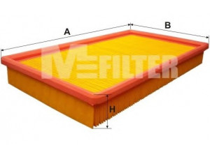 MFILTER K 291 oro filtras 
 Techninės priežiūros dalys -> Techninės priežiūros intervalai
944.110.186.02, 944.110.186.03