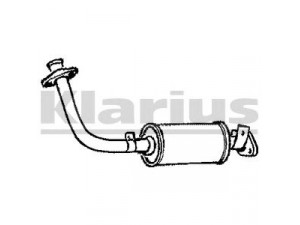 KLARIUS MA136X priekinis duslintuvas 
 Išmetimo sistema -> Duslintuvas
R23540300, R23540300A9A