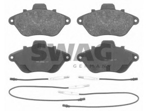 SWAG 62 91 6376 stabdžių trinkelių rinkinys, diskinis stabdys 
 Techninės priežiūros dalys -> Papildomas remontas
4250.80
